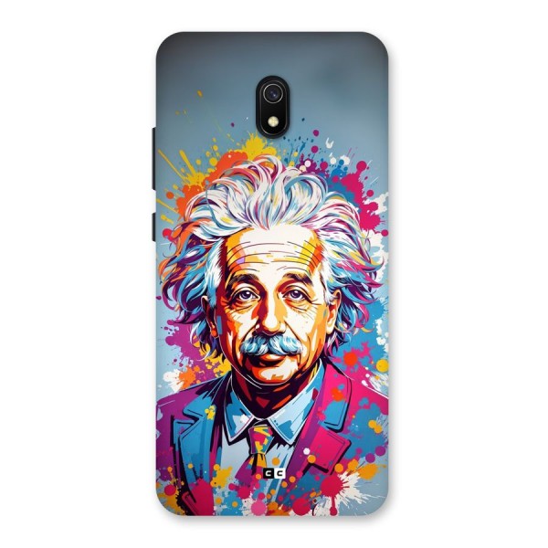 Einstein illustration Back Case for Redmi 8A