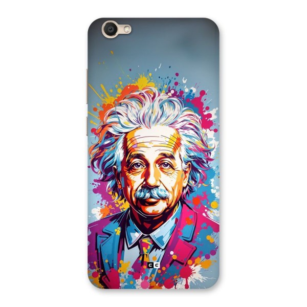 Einstein illustration Back Case for Vivo V5s