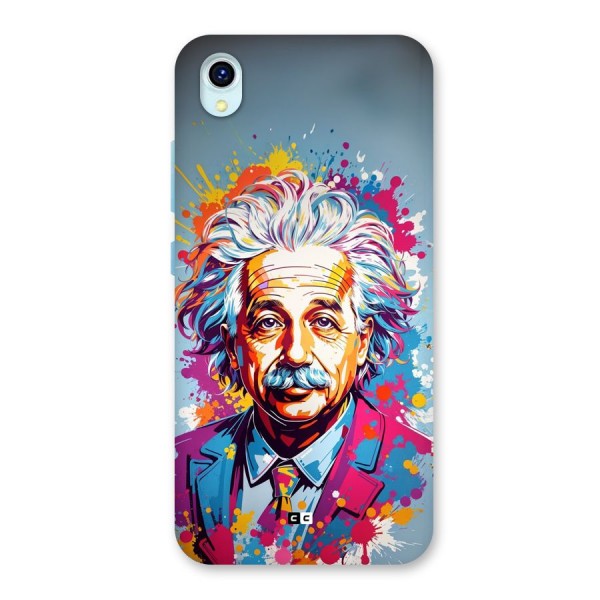 Einstein illustration Back Case for Vivo Y1s