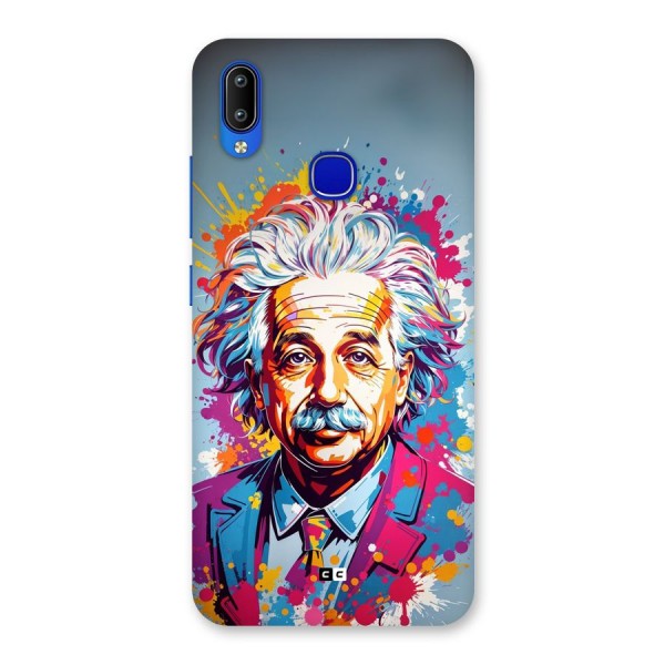 Einstein illustration Back Case for Vivo Y91