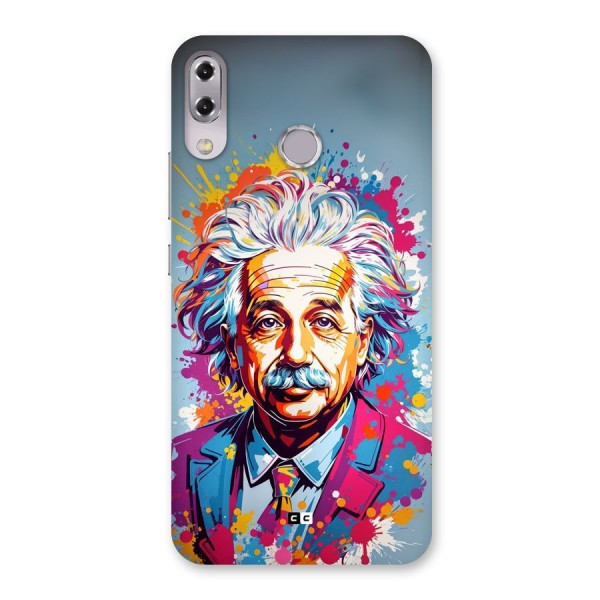Einstein illustration Back Case for Zenfone 5Z