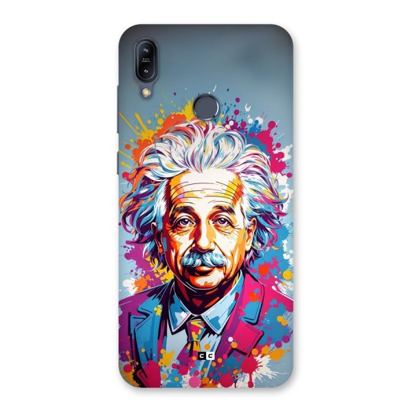 Einstein illustration Back Case for Zenfone Max M2