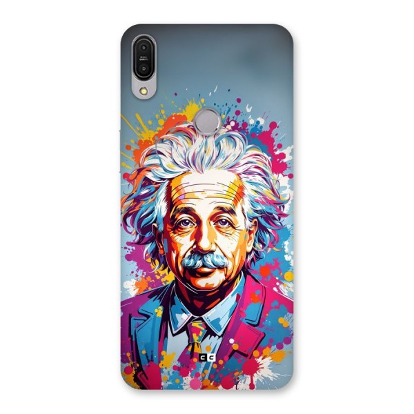 Einstein illustration Back Case for Zenfone Max Pro M1