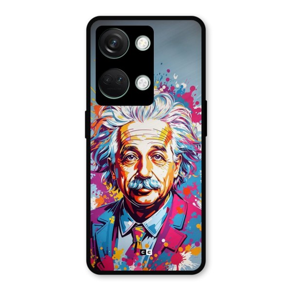 Einstein illustration Metal Back Case for OnePlus Nord 3