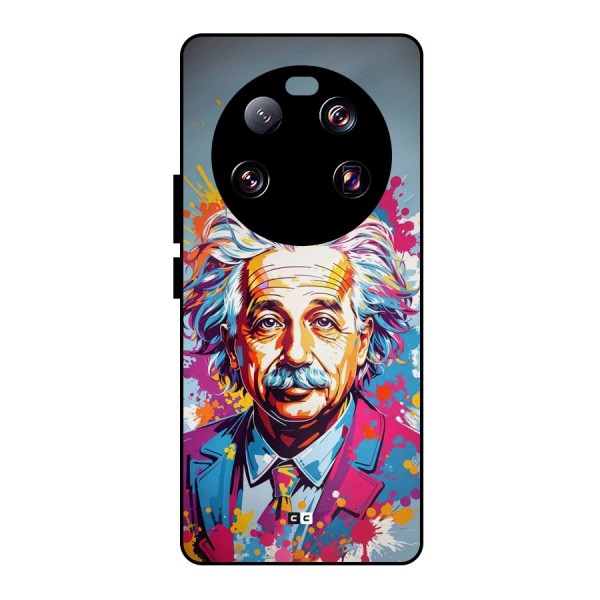 Einstein illustration Metal Back Case for Xiaomi 13 Ultra