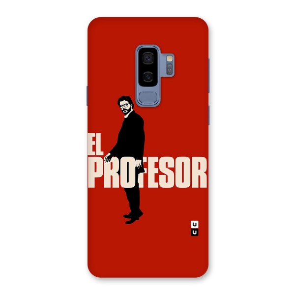 El Profesor Minimalist Back Case for Galaxy S9 Plus