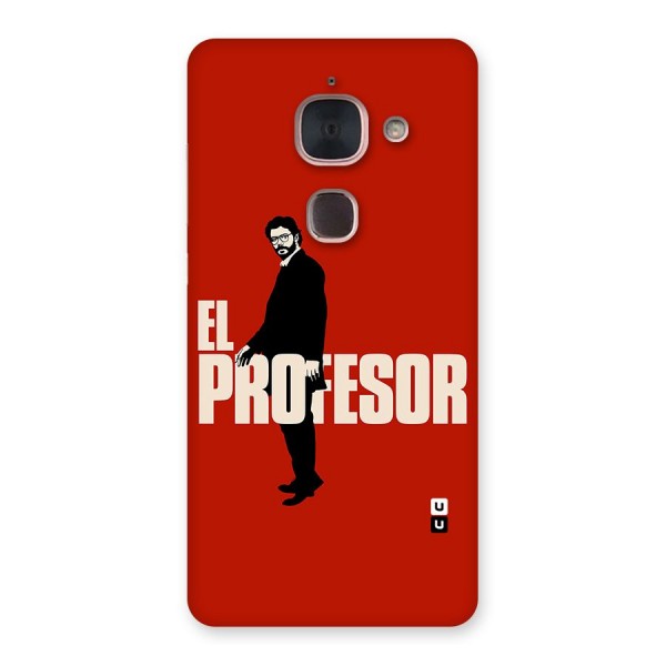 El Profesor Minimalist Back Case for Le Max 2