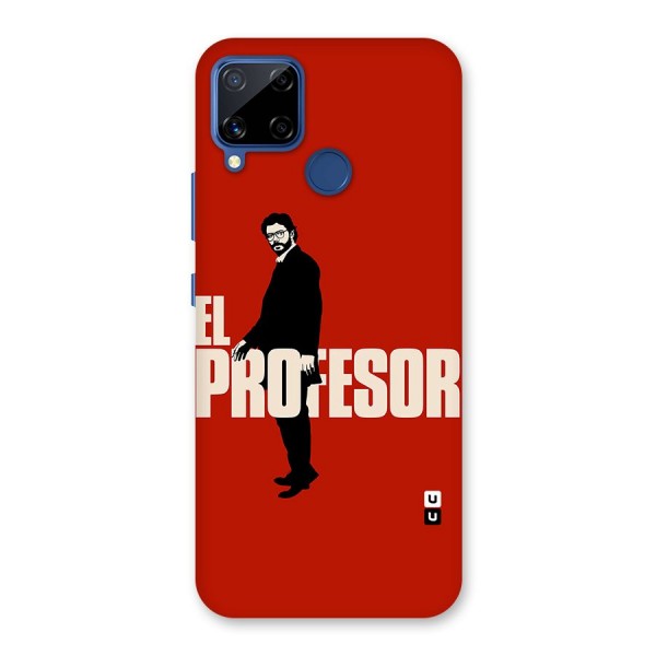 El Profesor Minimalist Back Case for Realme C12
