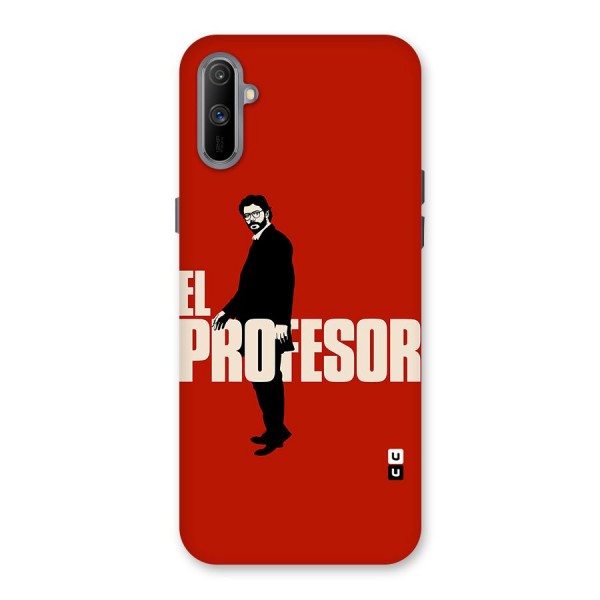 El Profesor Minimalist Back Case for Realme C3