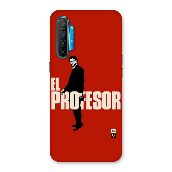 El Profesor Minimalist Back Case for Realme XT