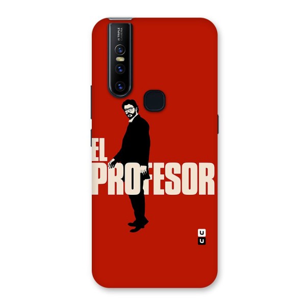 El Profesor Minimalist Back Case for Vivo V15