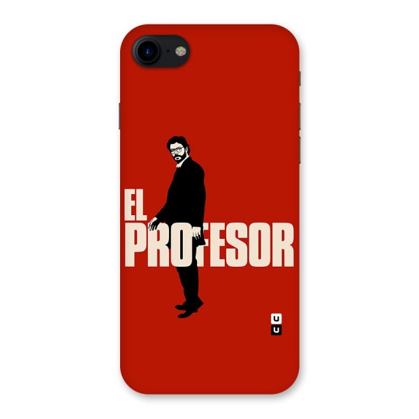 El Profesor Minimalist Back Case for iPhone SE 2020