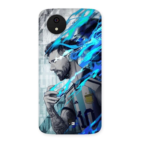 Electrifying Soccer Star Back Case for Canvas A1  AQ4501