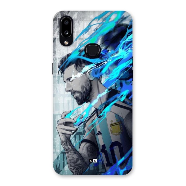 Electrifying Soccer Star Back Case for Galaxy A10s