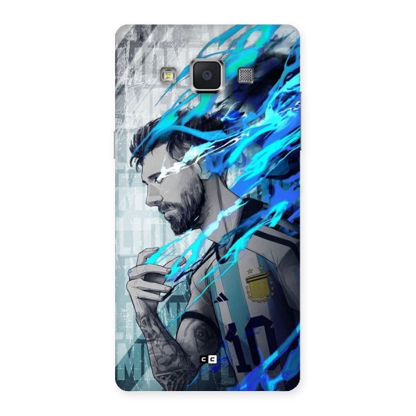 Electrifying Soccer Star Back Case for Galaxy A5
