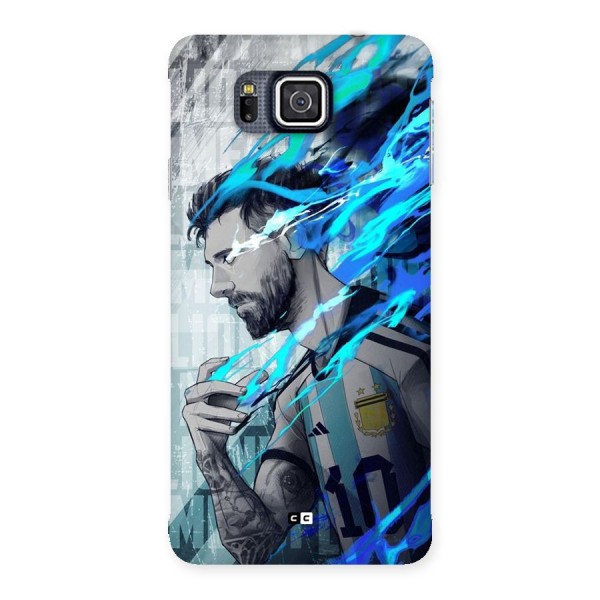 Electrifying Soccer Star Back Case for Galaxy Alpha