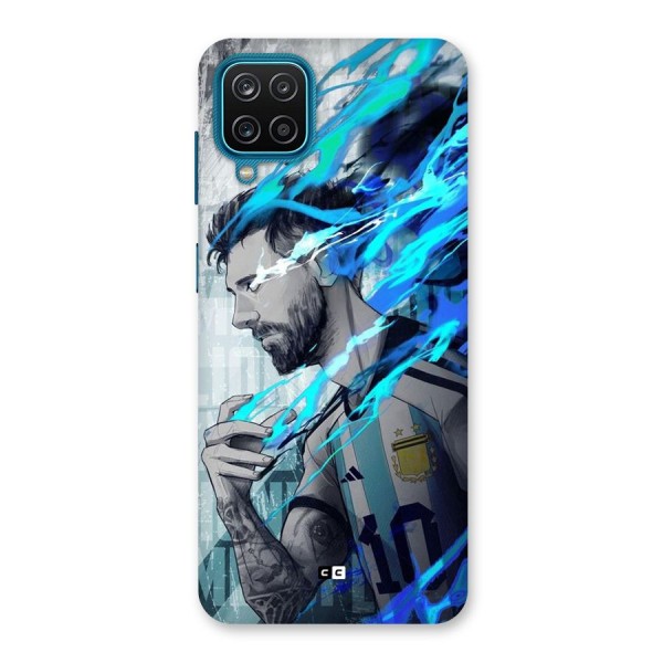 Electrifying Soccer Star Back Case for Galaxy M12