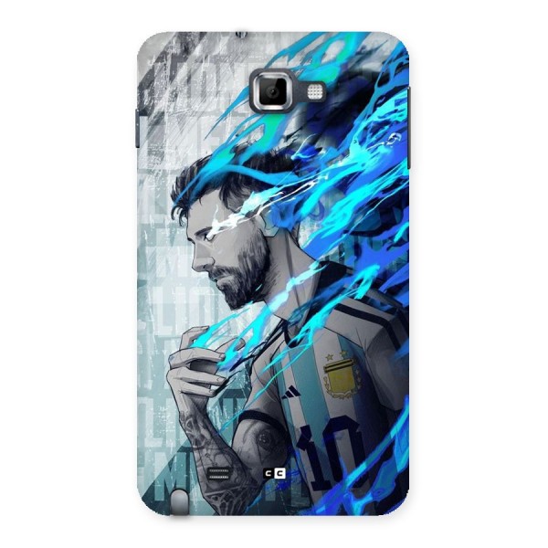 Electrifying Soccer Star Back Case for Galaxy Note