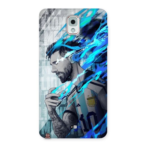 Electrifying Soccer Star Back Case for Galaxy Note 3