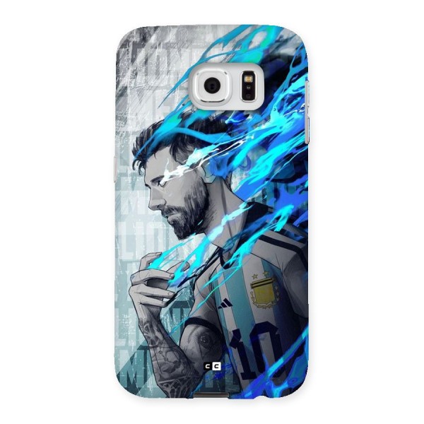 Electrifying Soccer Star Back Case for Galaxy S6