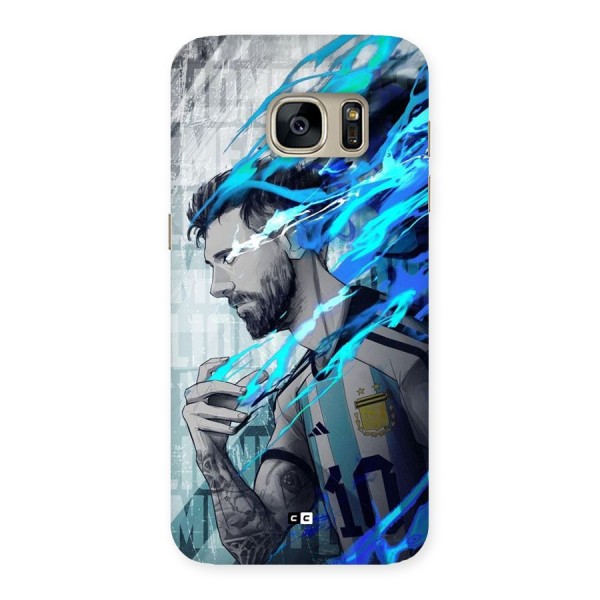 Electrifying Soccer Star Back Case for Galaxy S7