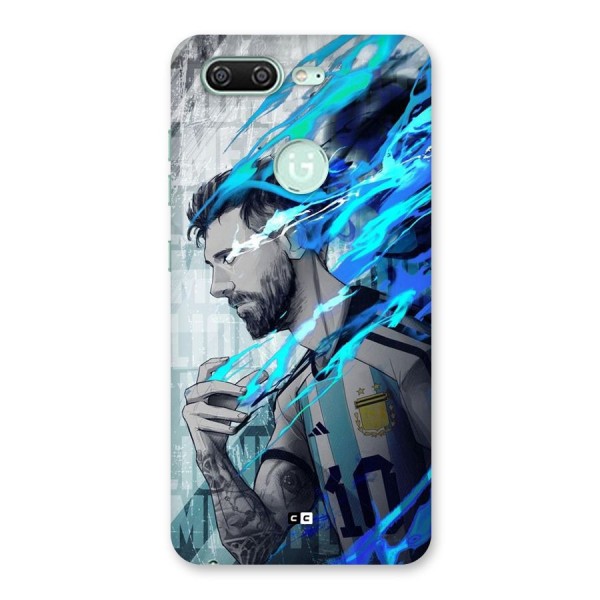 Electrifying Soccer Star Back Case for Gionee S10