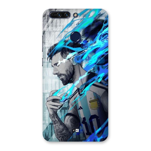 Electrifying Soccer Star Back Case for Honor 8 Pro