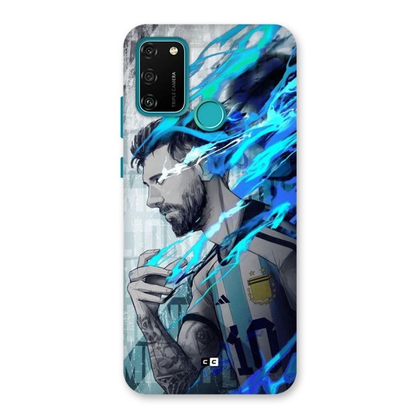 Electrifying Soccer Star Back Case for Honor 9A