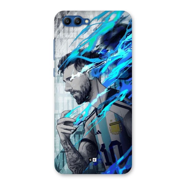 Electrifying Soccer Star Back Case for Honor View 10