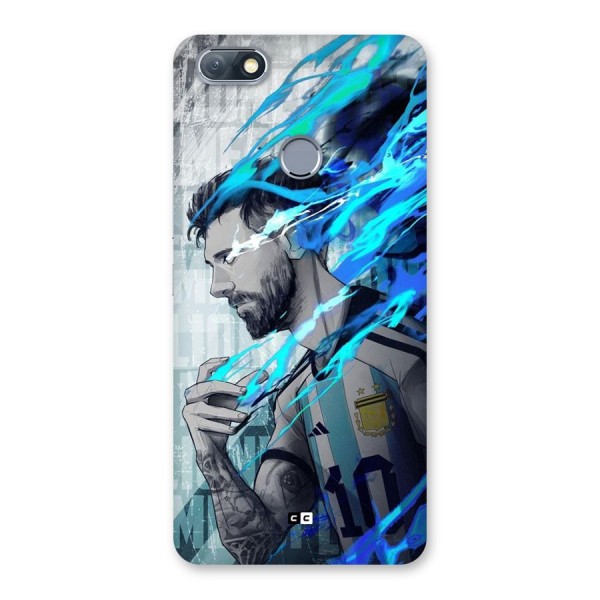 Electrifying Soccer Star Back Case for Infinix Note 5