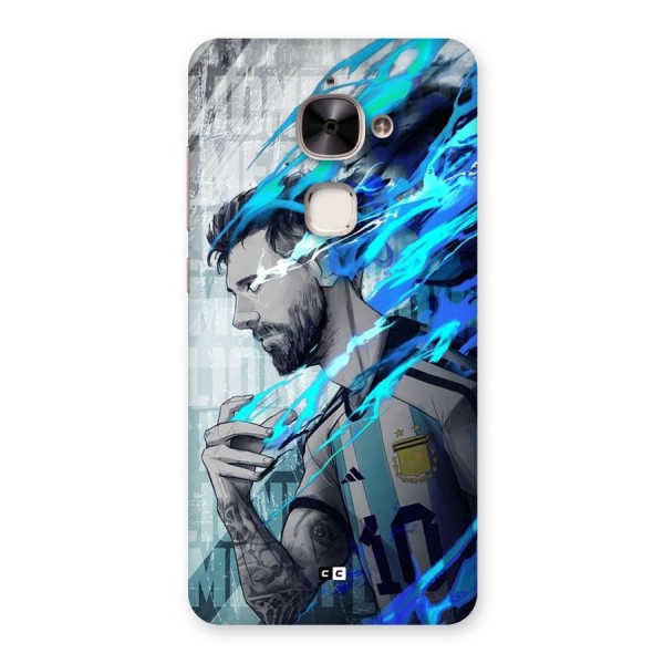 Electrifying Soccer Star Back Case for Le 2