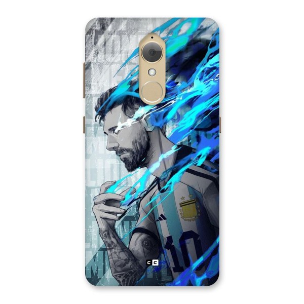 Electrifying Soccer Star Back Case for Lenovo K8