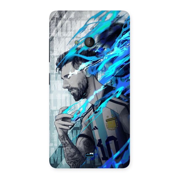 Electrifying Soccer Star Back Case for Lumia 540