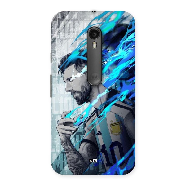 Electrifying Soccer Star Back Case for Moto G Turbo