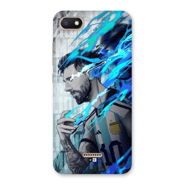 Electrifying Soccer Star Back Case for Redmi 6A