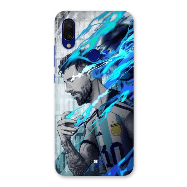 Electrifying Soccer Star Back Case for Redmi 7