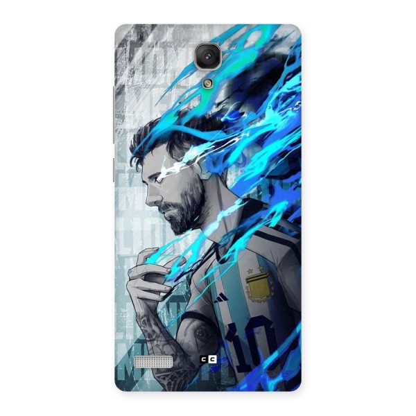 Electrifying Soccer Star Back Case for Redmi Note