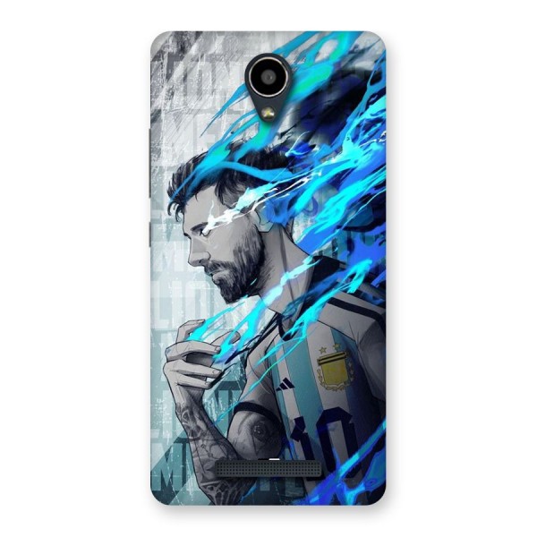 Electrifying Soccer Star Back Case for Redmi Note 2