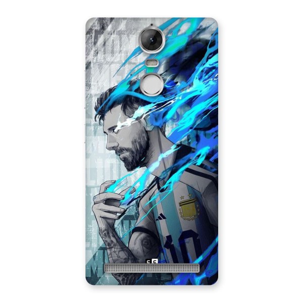 Electrifying Soccer Star Back Case for Vibe K5 Note