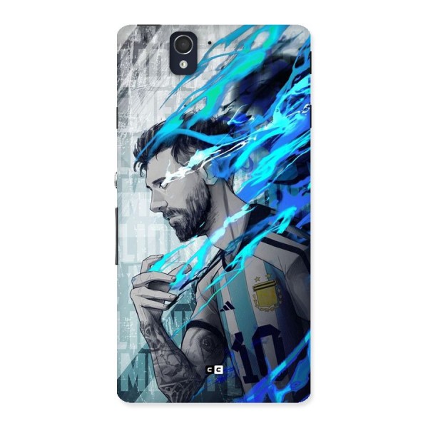 Electrifying Soccer Star Back Case for Xperia Z