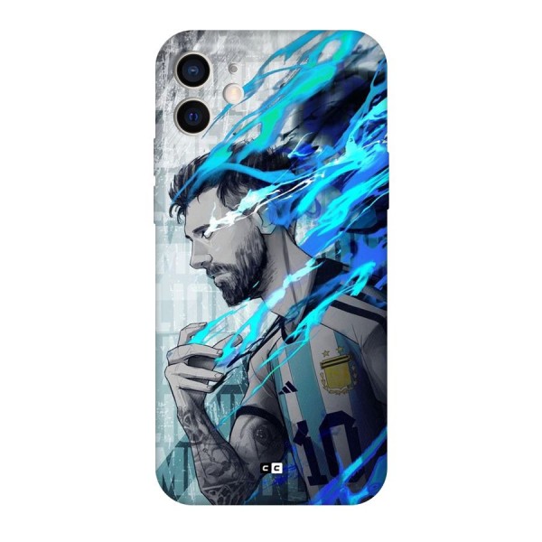 Electrifying Soccer Star Back Case for iPhone 12