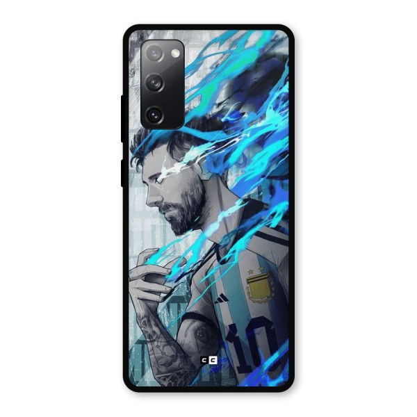 Electrifying Soccer Star Metal Back Case for Galaxy S20 FE 5G