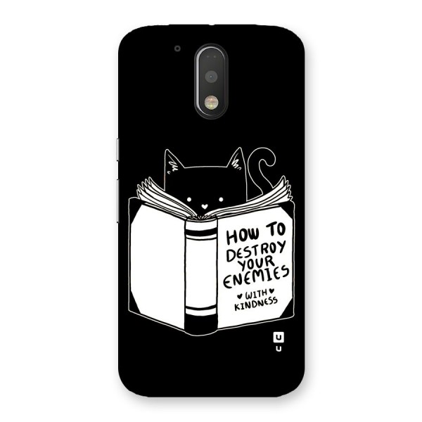 Enemies Destroyer Back Case for Moto G4 Plus