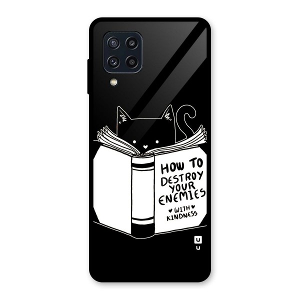 Enemies Destroyer Glass Back Case for Galaxy M32