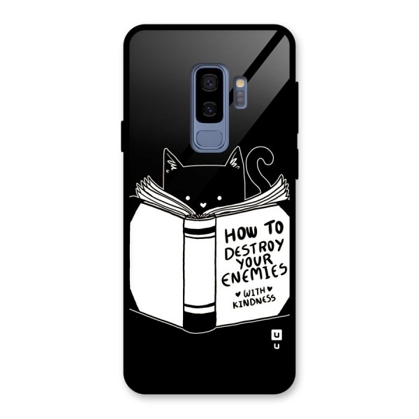 Enemies Destroyer Glass Back Case for Galaxy S9 Plus
