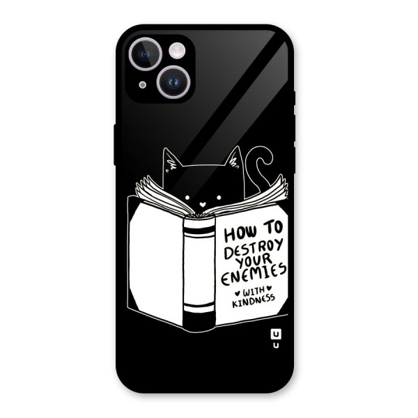 Enemies Destroyer Glass Back Case for iPhone 14 Plus