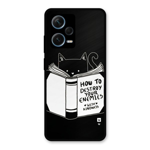 Enemies Destroyer Metal Back Case for Redmi Note 12 Pro Plus 5G