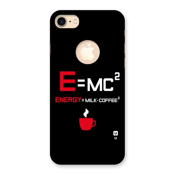 Energy Coffee Equation Back Case for iPhone 7 Logo Cut