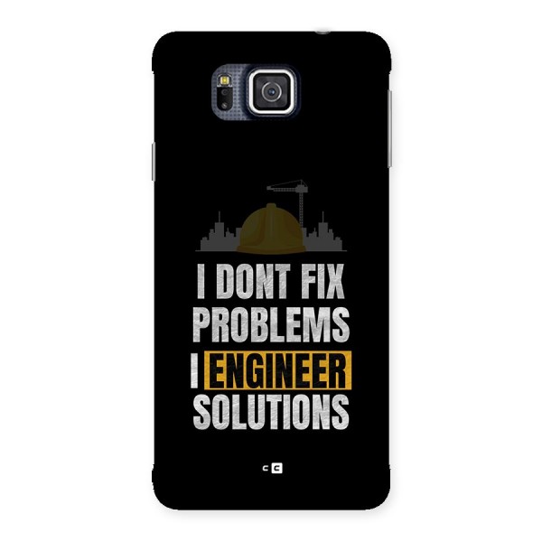 Engineer Solutions Back Case for Galaxy Alpha