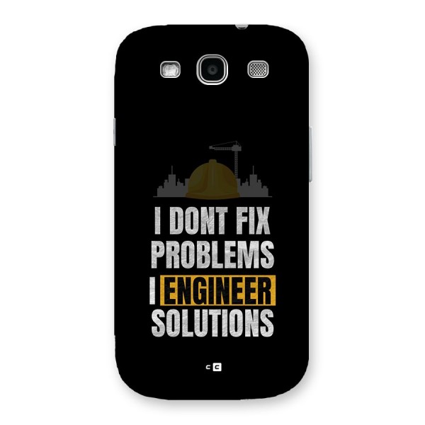 Engineer Solutions Back Case for Galaxy S3
